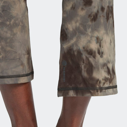 Women's adidas Yoga Studio Earth Flared 7/8 Leggings