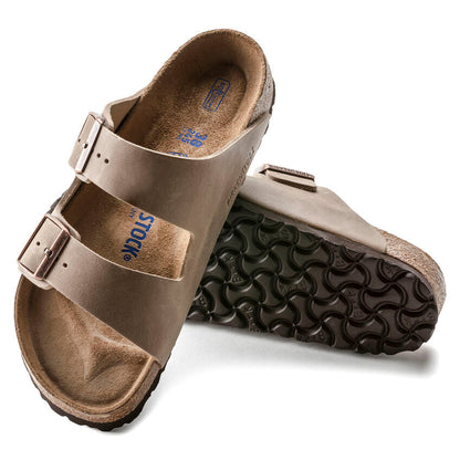 Unisex Arizona Soft Footbed Oiled Leather Tobacco Brown Regular/Wide
