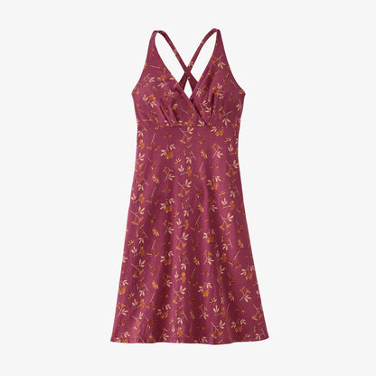 Patagonia Women's Amber Dawn Dress Vestito in cotone donna Star Pink floreale