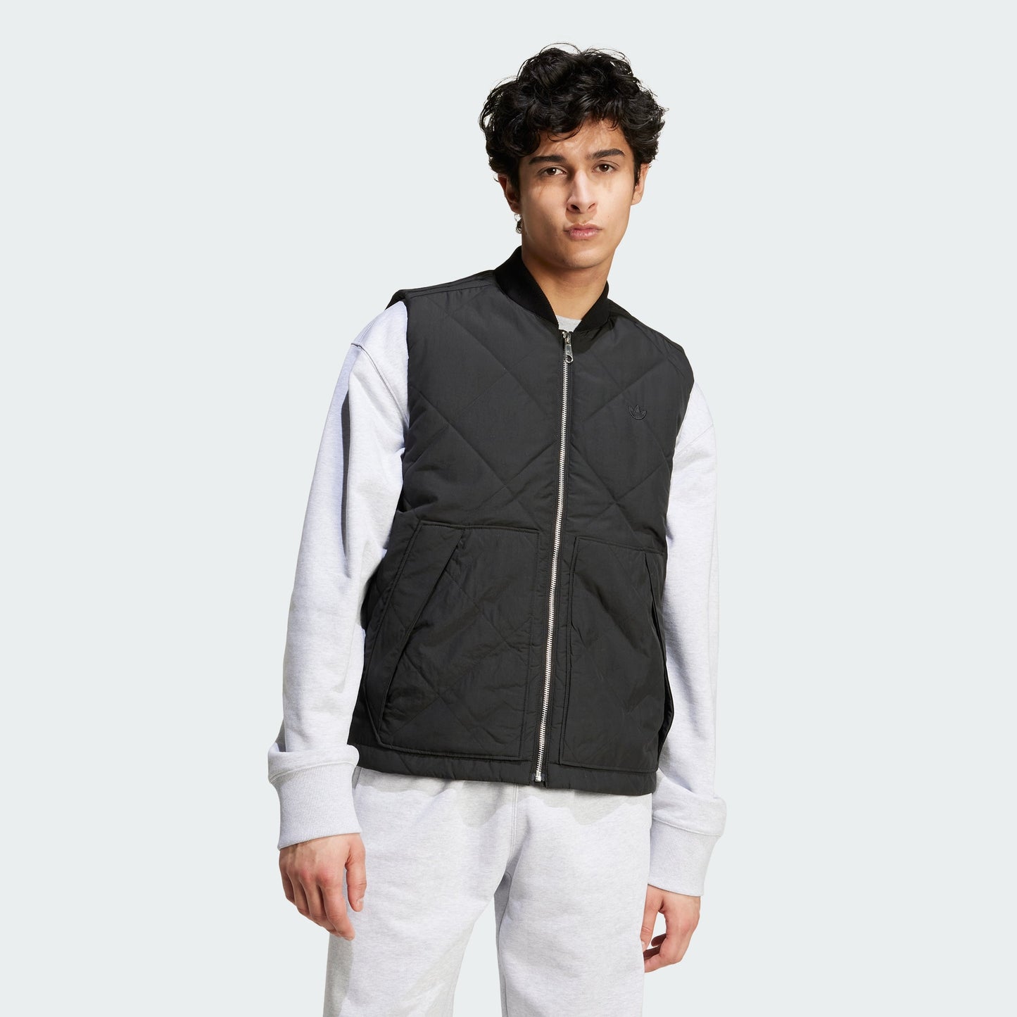 Men's adidas Premium Essentials Nylon Quilted Vest