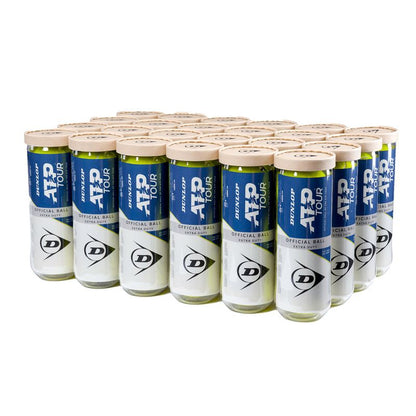 Dunlop ATP Tour Extra Duty Tennis Ball Case 24 Cans