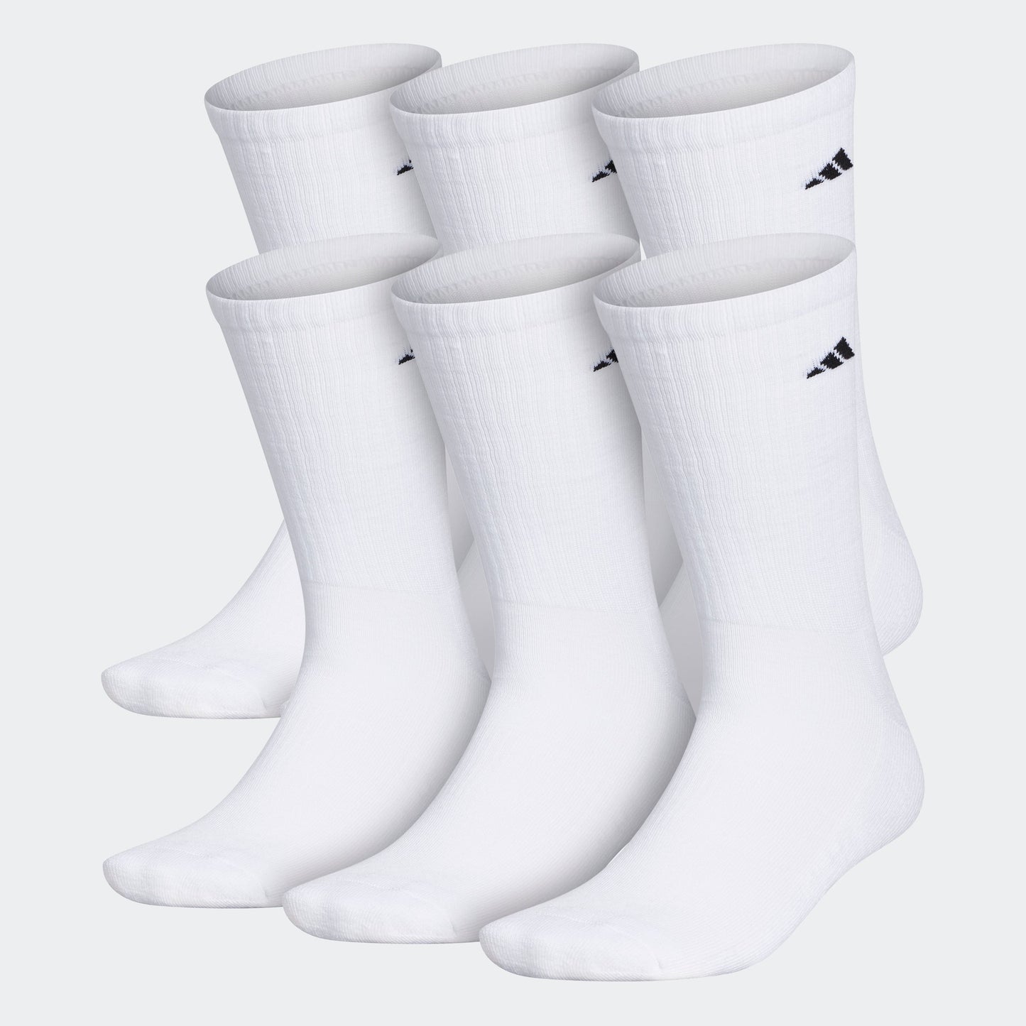Athletic Cushioned Crew Socks 6 Pairs