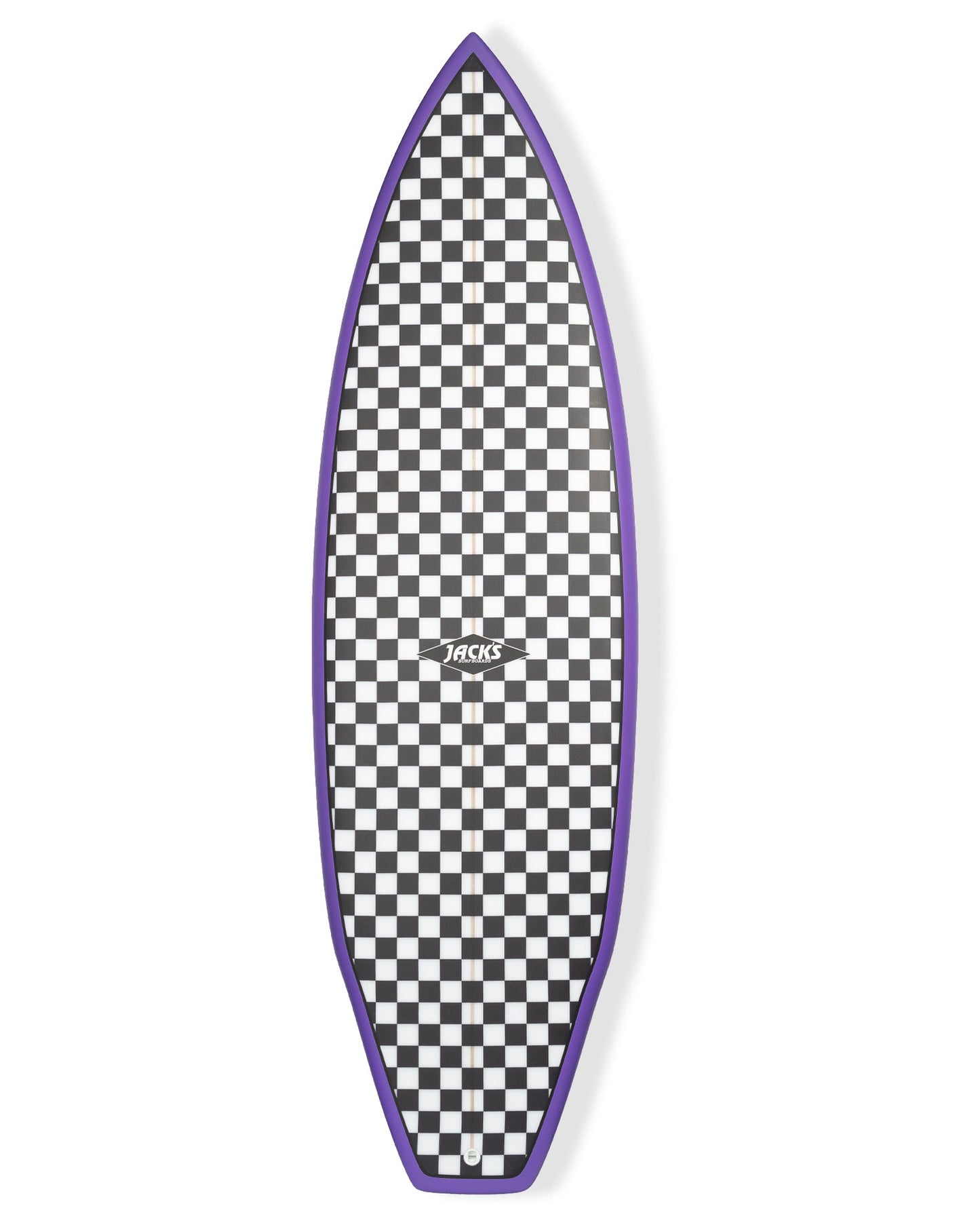 6'0 Spud - Black/White Checkerboard