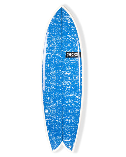 6'1 Day Tripper Fish - Royal Blue Swirl