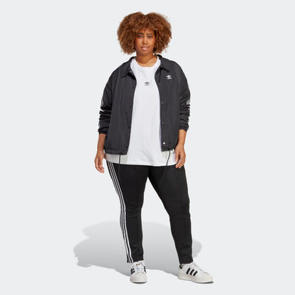 Women's adidas Adicolor Classics 3-Stripes Coach Jacket (Plus Size)