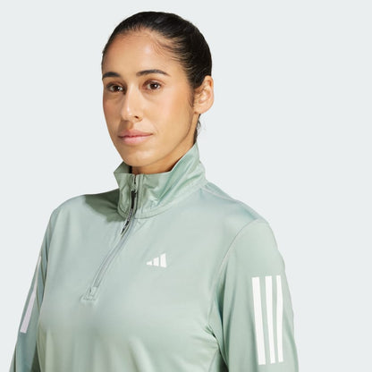 Women's adidas Own the Run Half-Zip Jacket