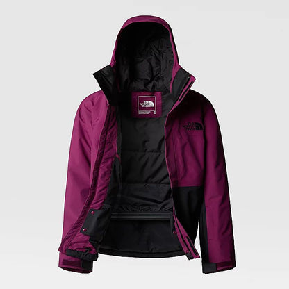 The North Face - Freedom Insulated Jacket - Women's - TNF Black Winter Flowers Print/Alpine Plum