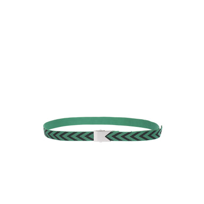 Bottega Veneta Polyester Belt in Green/Black