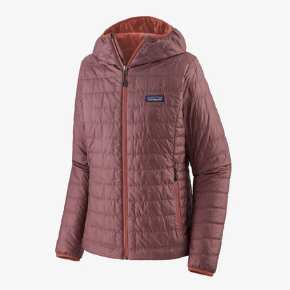 Patagonia W's Nano Puff Hoody Evening Mauve - Piumino Donna