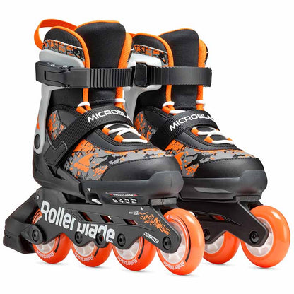 Rollerblade Microblade SL Black Orange Kids Skates