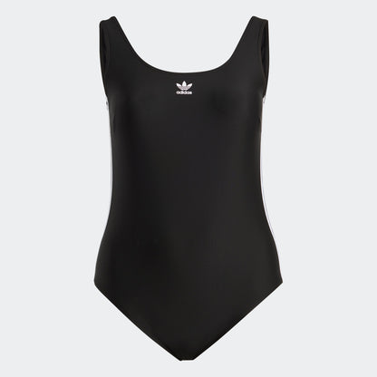 Women's adidas Adicolor 3-Stripes Swimsuit (Plus Size)