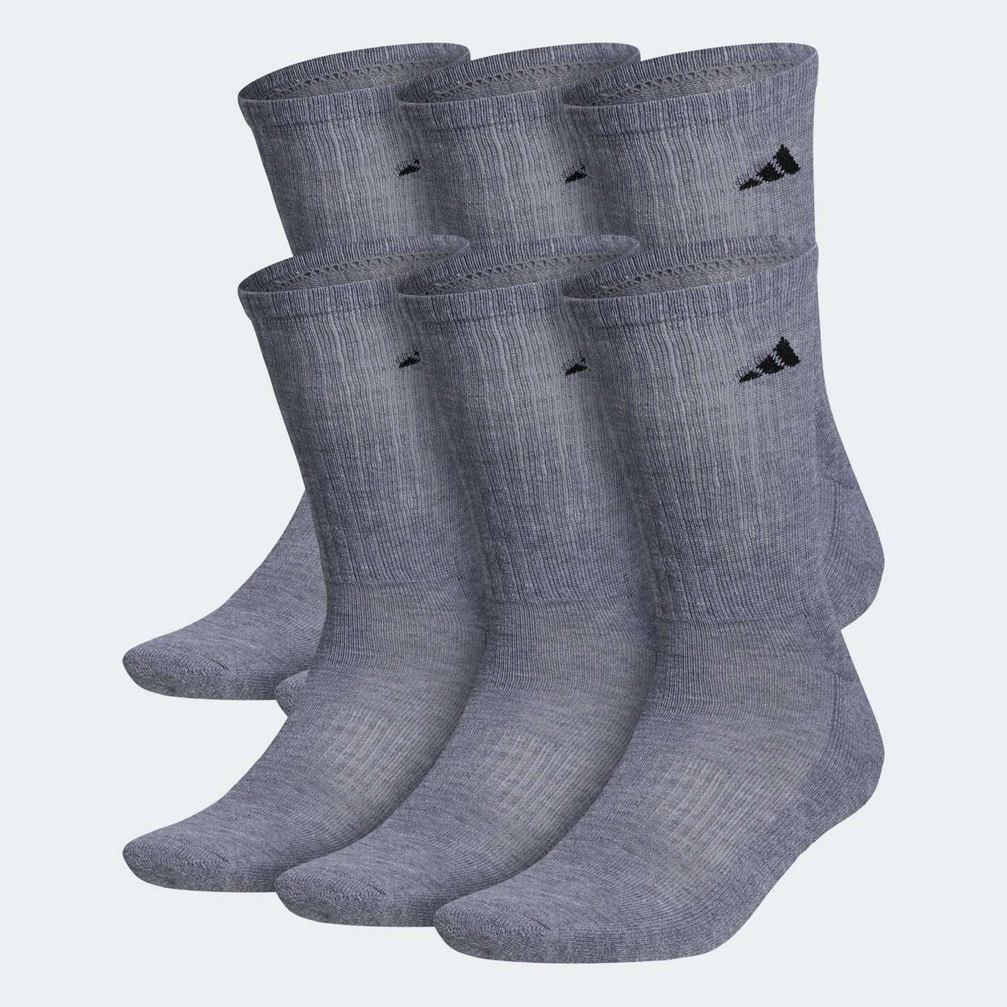 Athletic Cushioned Crew Socks 6 Pairs
