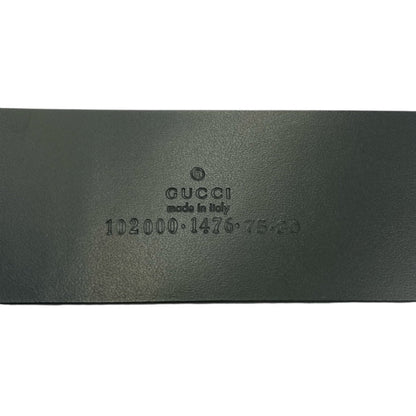 Gucci GG Logo Suede Leather Belt Light Beige Size 75