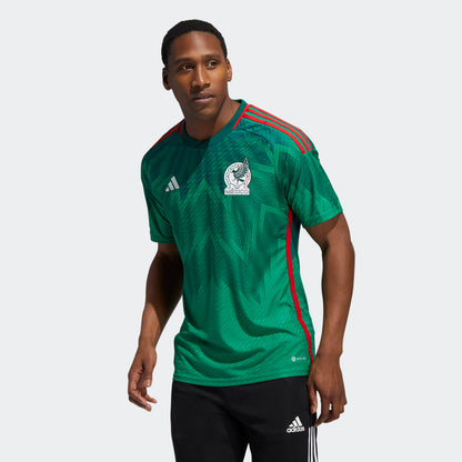 Men's adidas Mexico 22 Home Authentic Jersey
