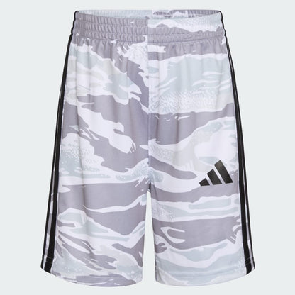 Kids' adidas adidas Two-Piece Short Sleeve Cotton Tee and Elastic Waistband Printed Shorts Set