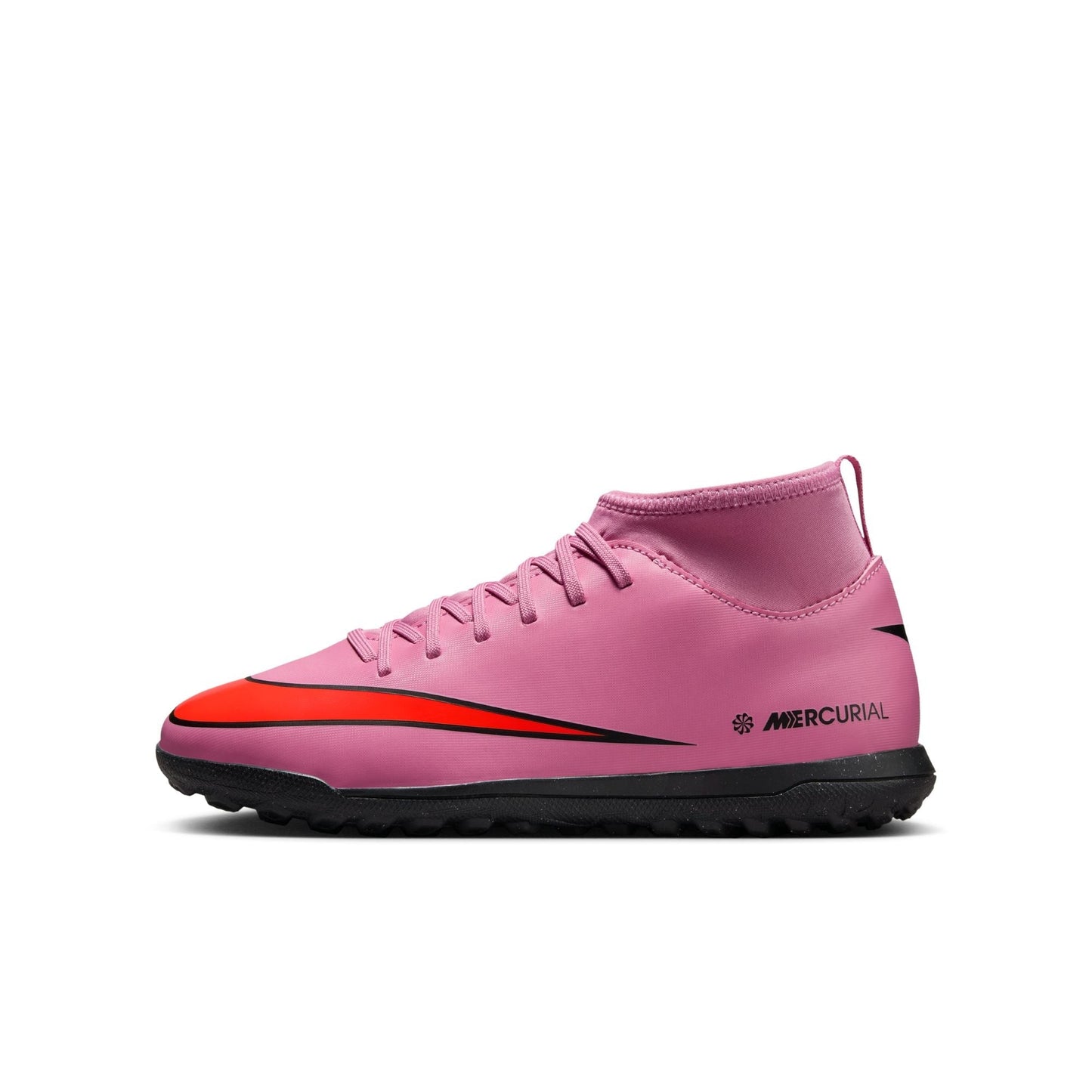 Nike Jr. Mercurial Superfly 10 Club Little/Big Kids' Turf High-Top Soccer Shoes