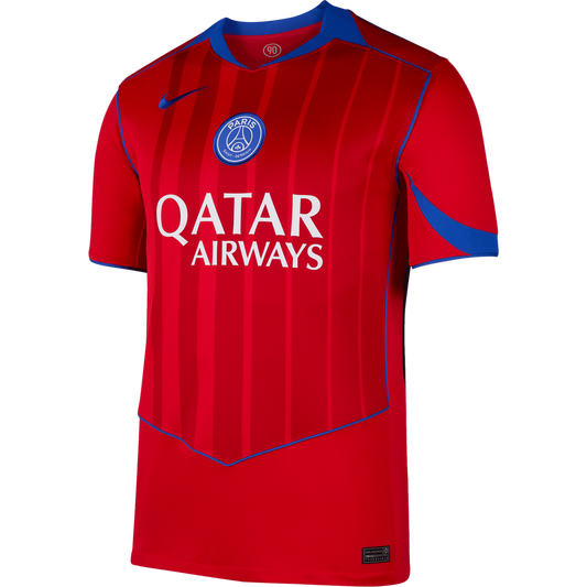 NIKE PSG 2025/26 STADIUM THIRD MEN'S DRI-FIT TOTAL 90 SOCCER REPLICA JERSEY
