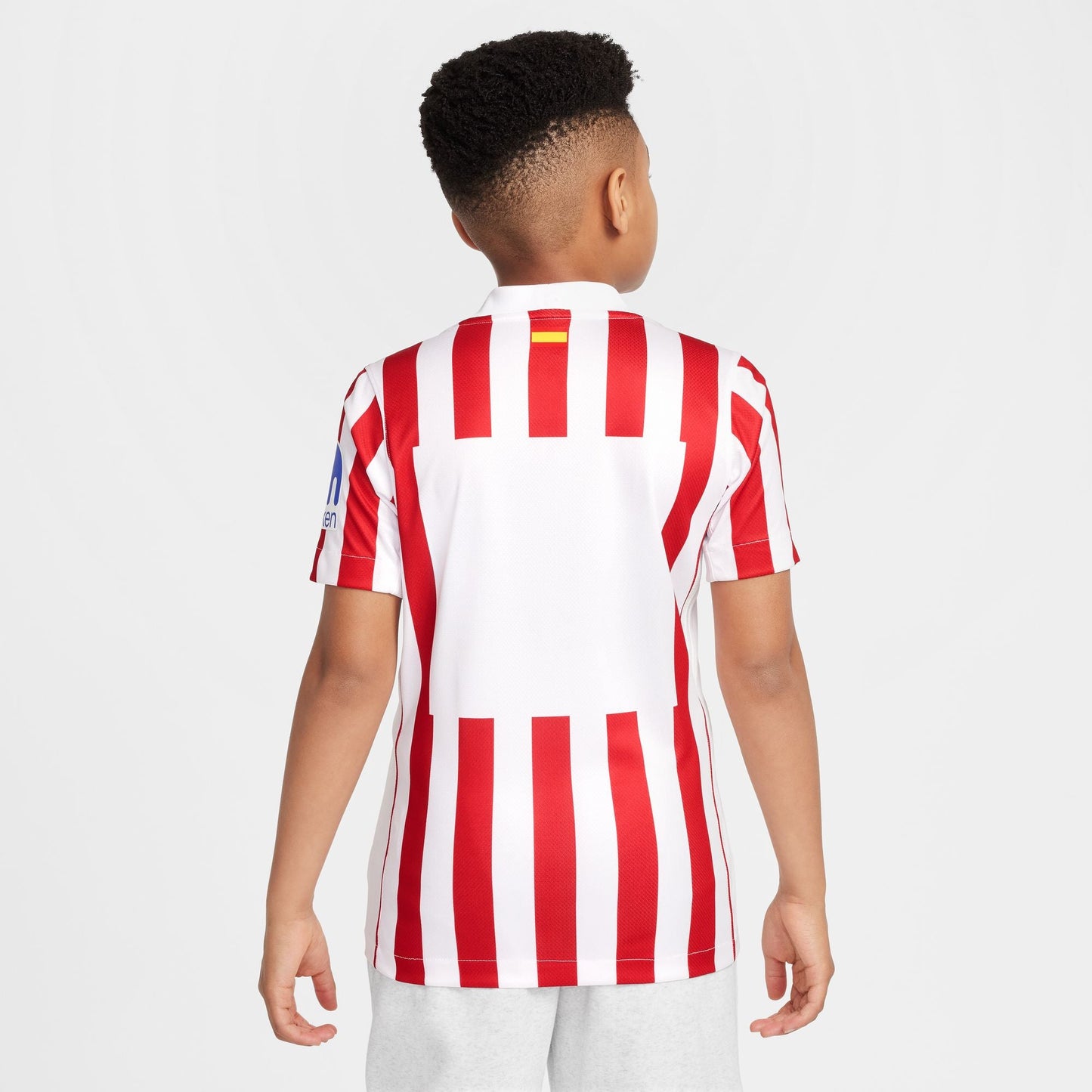 Nike Atlético Madrid 2025/26 Stadium Home Big Kids' Dri-FIT Soccer Replica Jersey