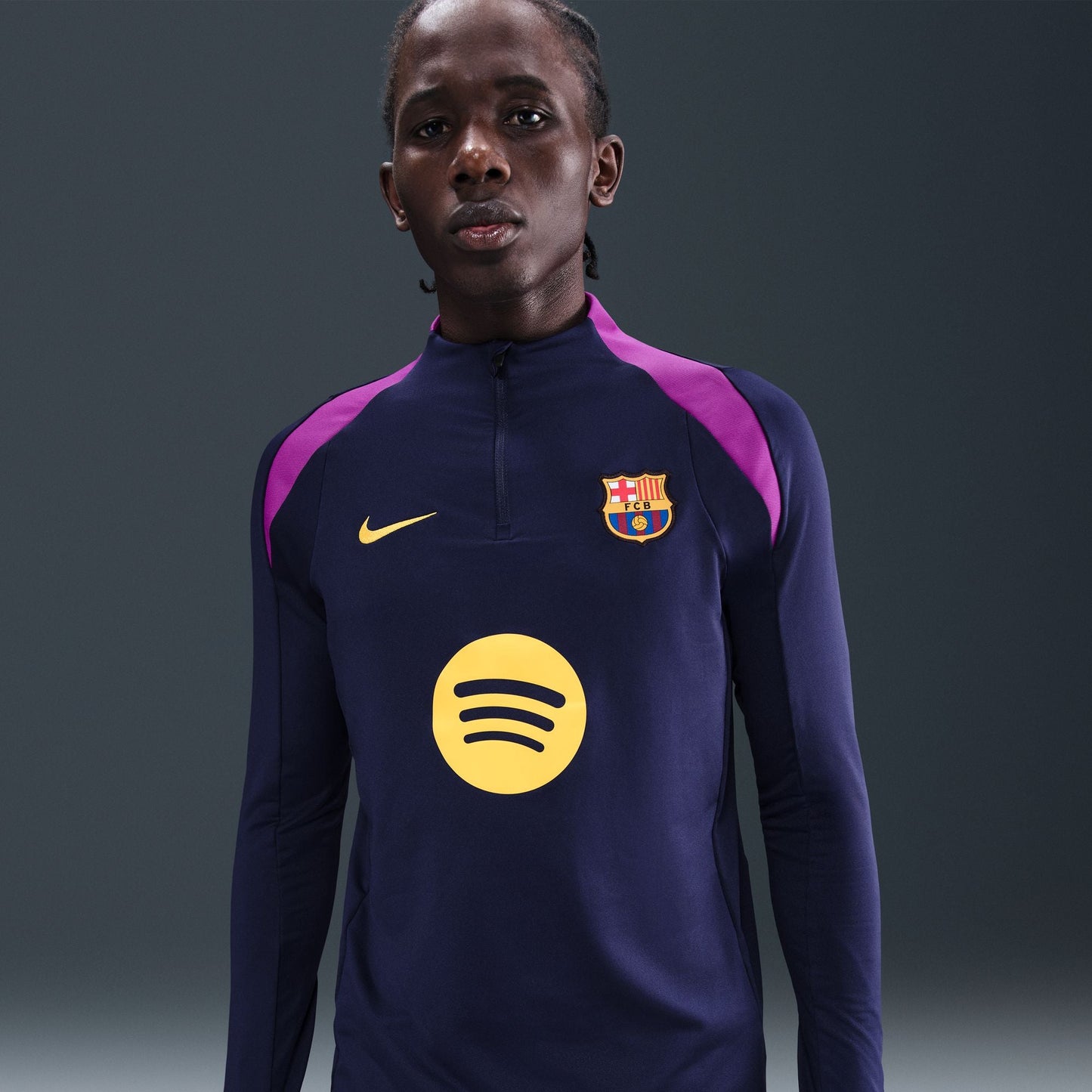 Nike FC Barcelona Strike Men's Dri-FIT Soccer Drill Top