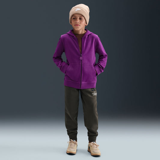 Nike FC Barcelona Club Big Kids' (Boys') Soccer Full-Zip Hoodie