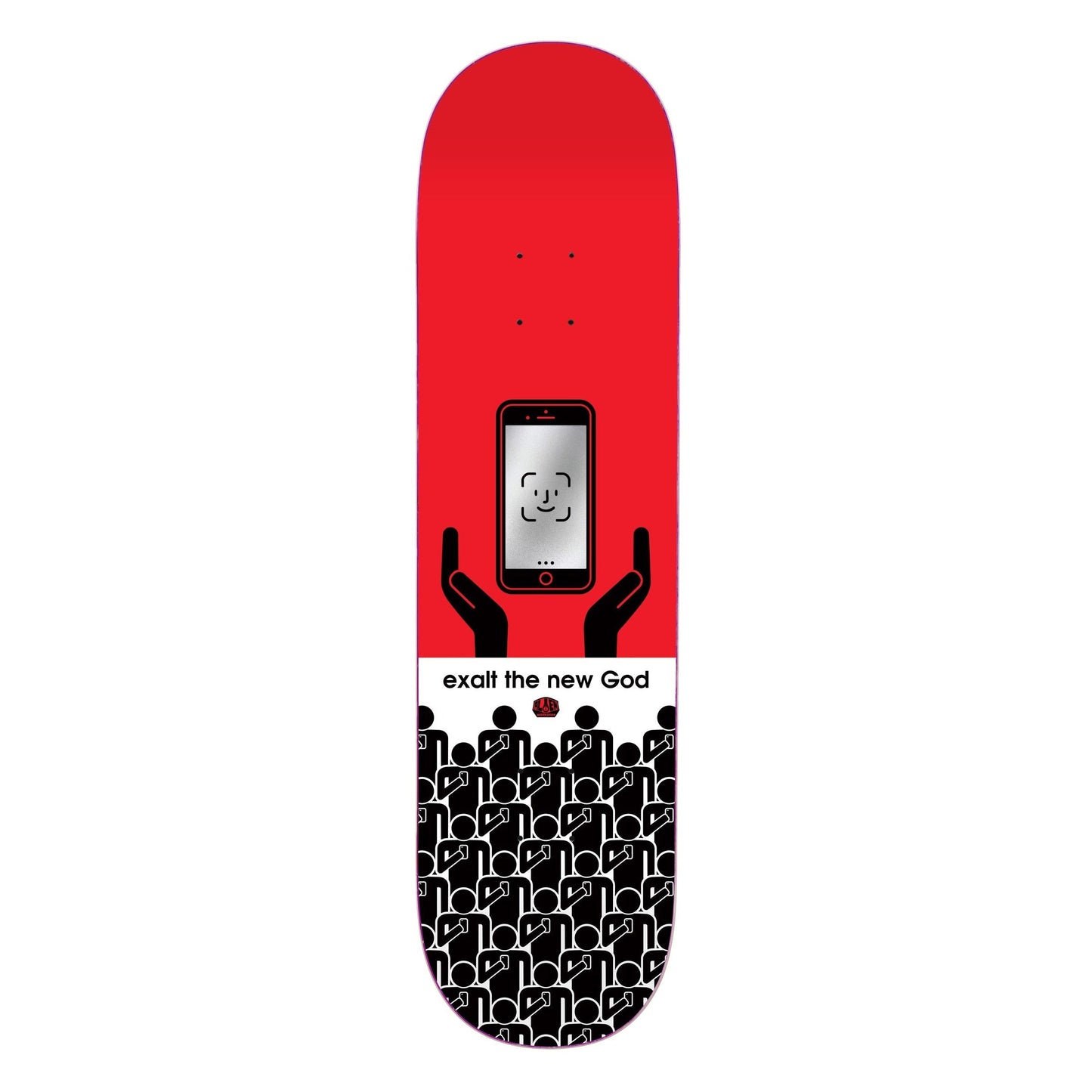 Alien Workshop Skateboard Deck Self Exalt Red 8.125" x 31.75"