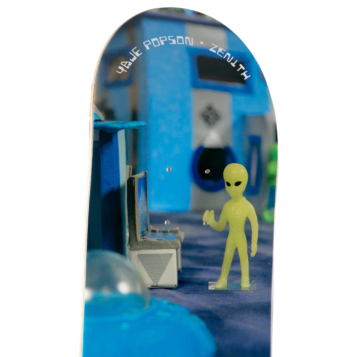 Alien Workshop Skateboard Deck Popson Zenith White 8.125" x 32"