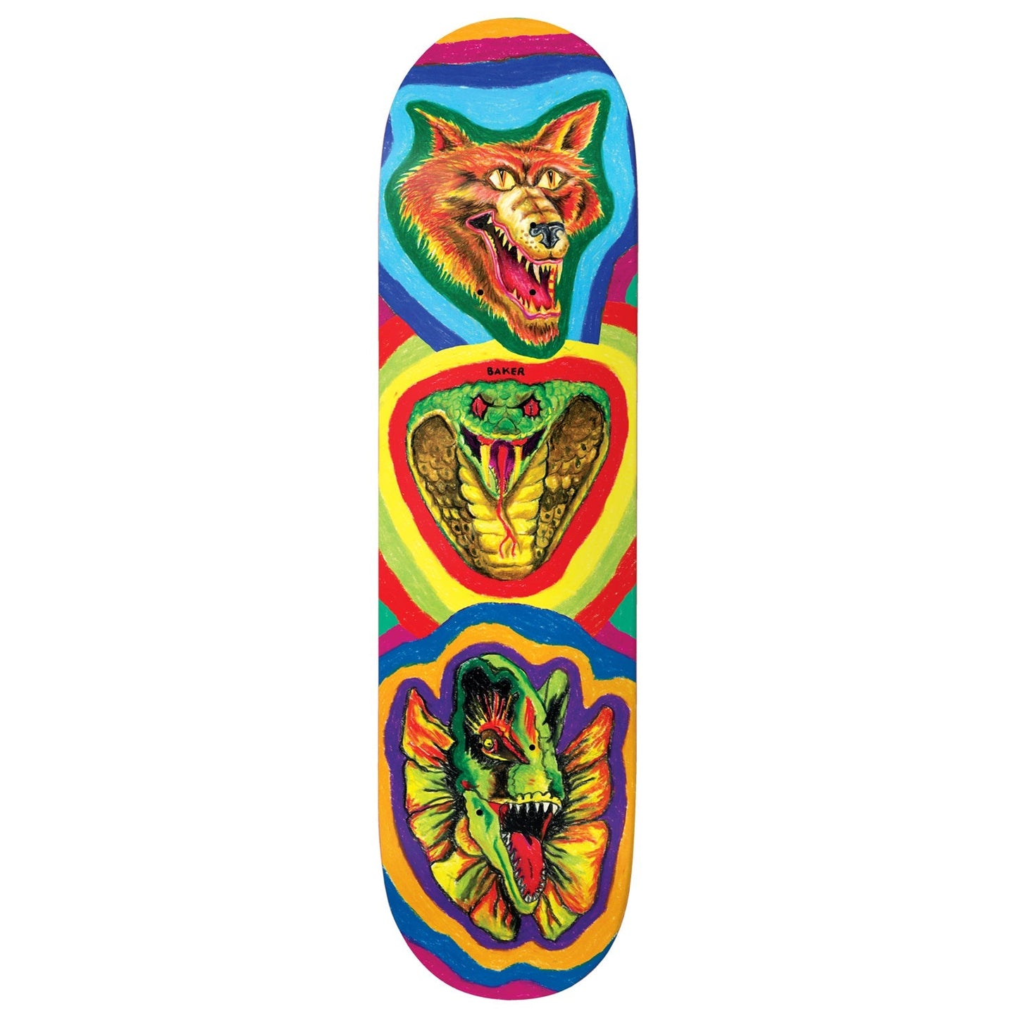Baker Skateboard Deck Riley Hawk Fried Beast 8.0" x 31.5"