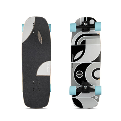 Loaded Ballona Orca Longboard Complete - Fat Free 77a Blue