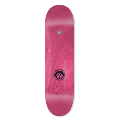 Black Label Skateboard Deck Elijah Akerley Pink Elephants Black 9.0" x 32.62"