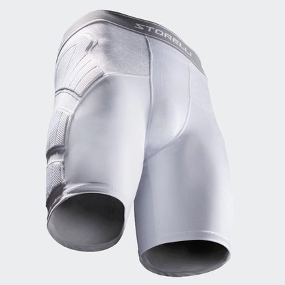 Men's BodyShield Slider Shorts - White