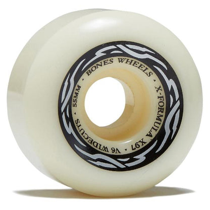 Bones Wheels X-Formula XF Widecut V6 97a 55mm White