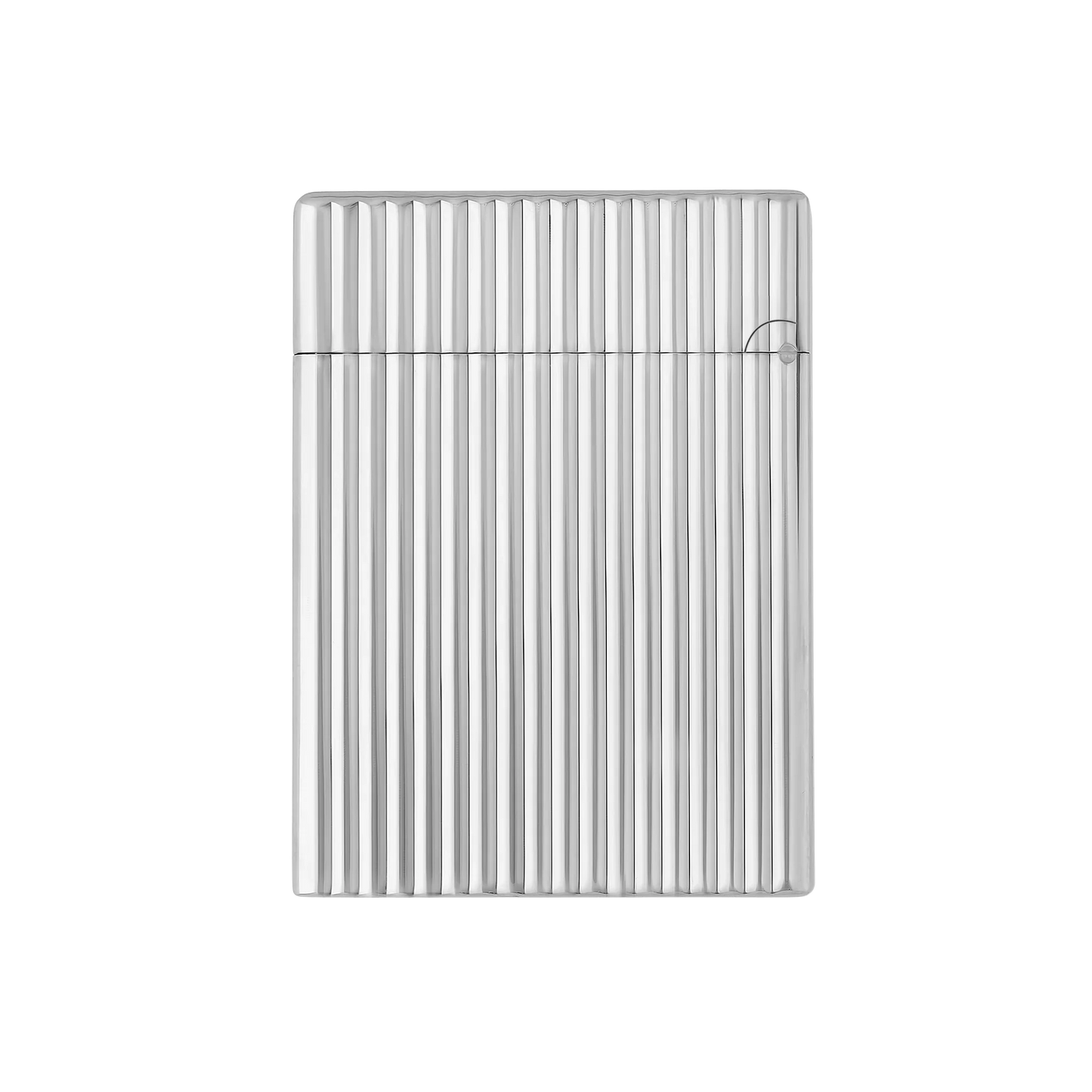 S.T. Dupont Ligne 1 Guilloche Palladium Lighter/Briquet C14021