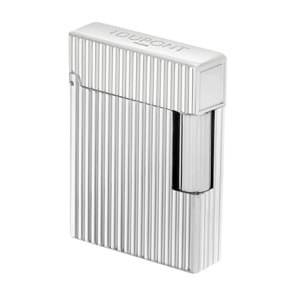 S.T. Dupont Ligne 1 Guilloche Palladium Lighter/Briquet C14021