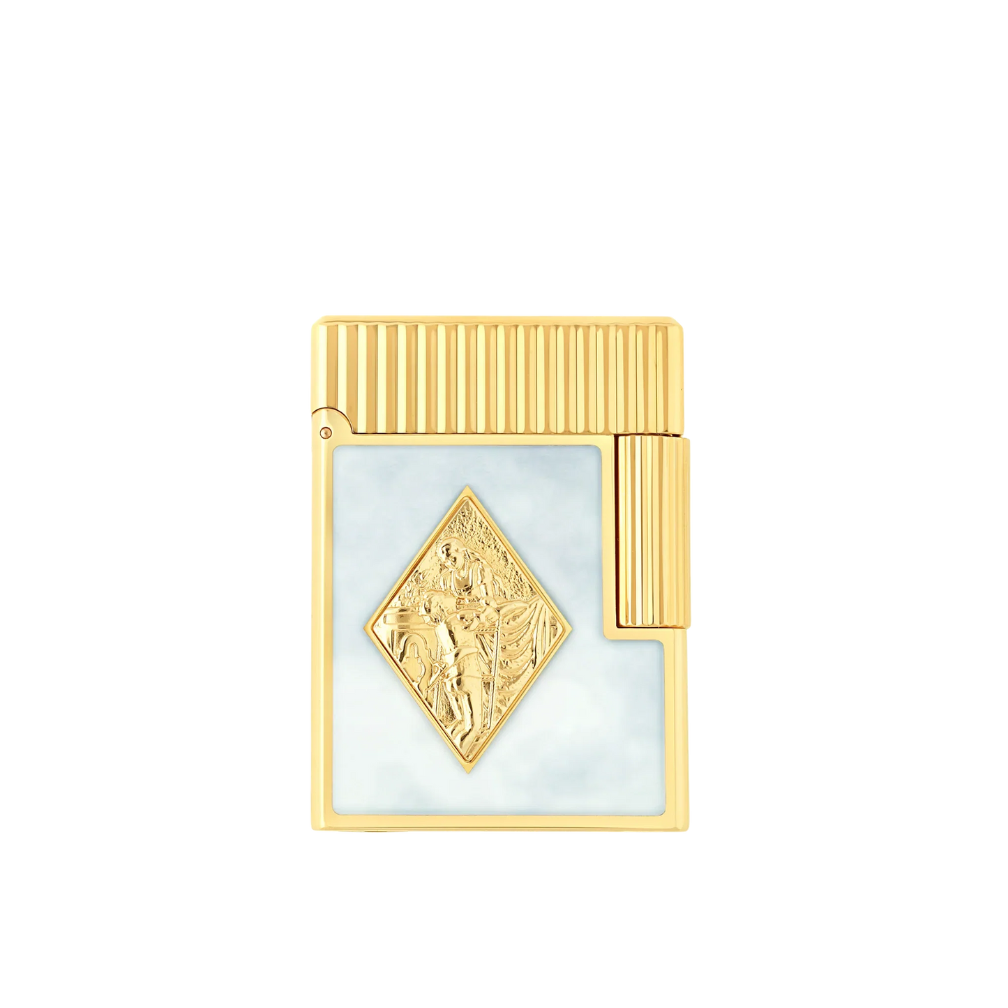 S.T. Dupont Ligne 1 White Lacquered Romeo y Julieta Lighter/Briquet C14050CL
