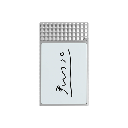 S.T. DUPONT LIGNE 2 PICASSO WHITE LIGHTER/BRIQUET C16001