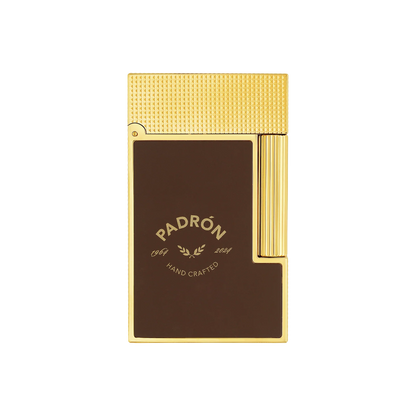S.T. DUPONT Ligne 2 Lacquered Padron Brown Lighter/Briquet C16014