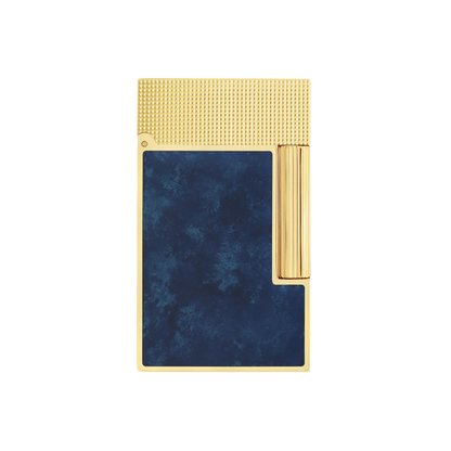 S.T. Dupont Ligne 2 Cling Popote Blue Lacquered Savoir-Faire Lighter/Briquet C16017CL