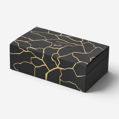 S.T. Dupont Fender Blue Lacquer Lighter & Necklace Set C16026CL