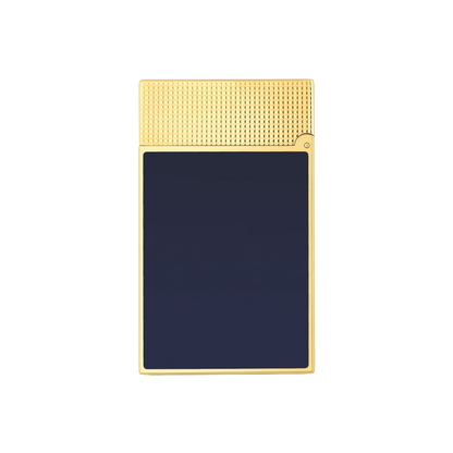 S.T. DUPONT Ligne 2 Micro Diamond Head Dark Blue Lighter/Briquet C16457