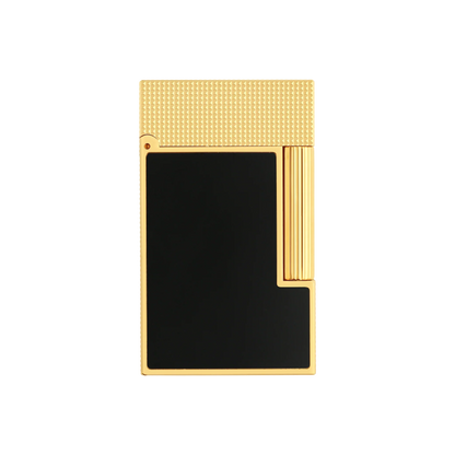 S.T. DUPONT Ligne 2 Micro Diamond Head Black Lighter/Briquet C16601