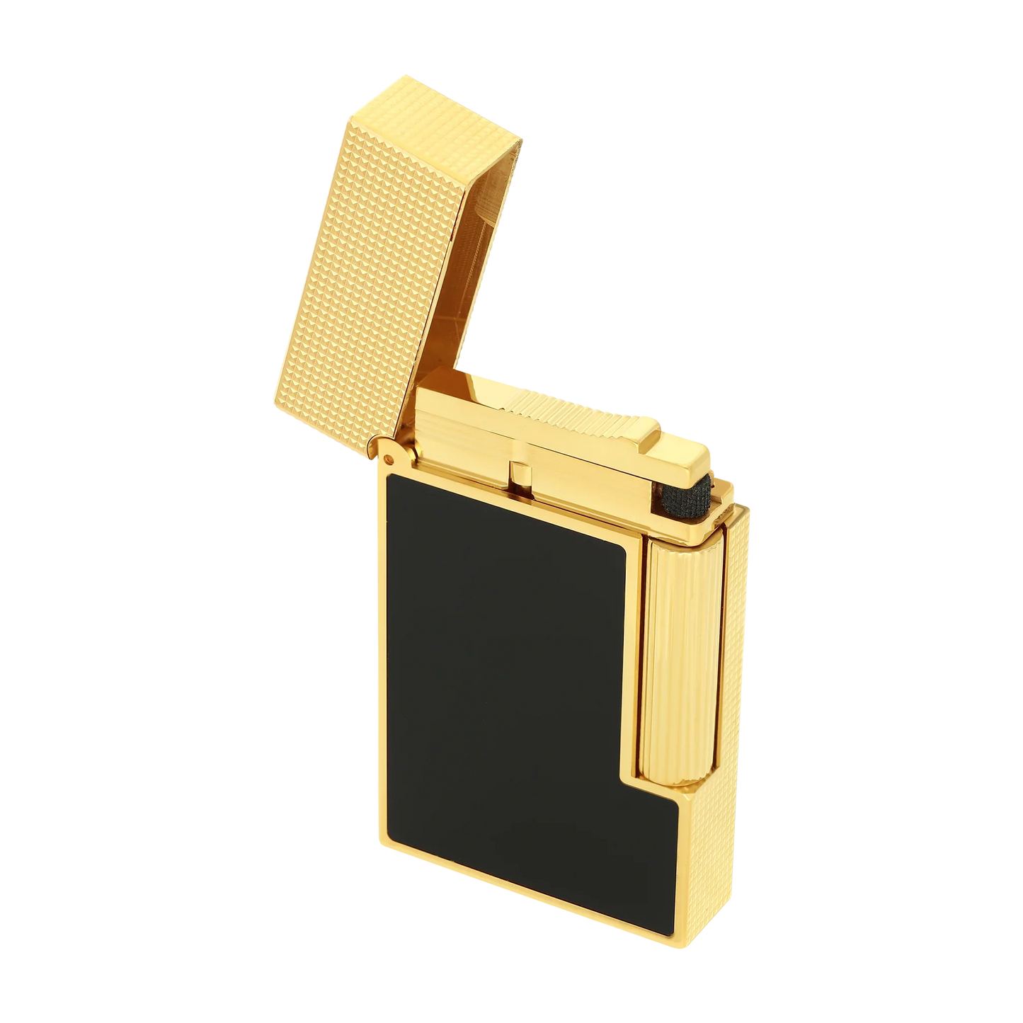 S.T. DUPONT Ligne 2 Micro Diamond Head Black Lighter/Briquet C16601