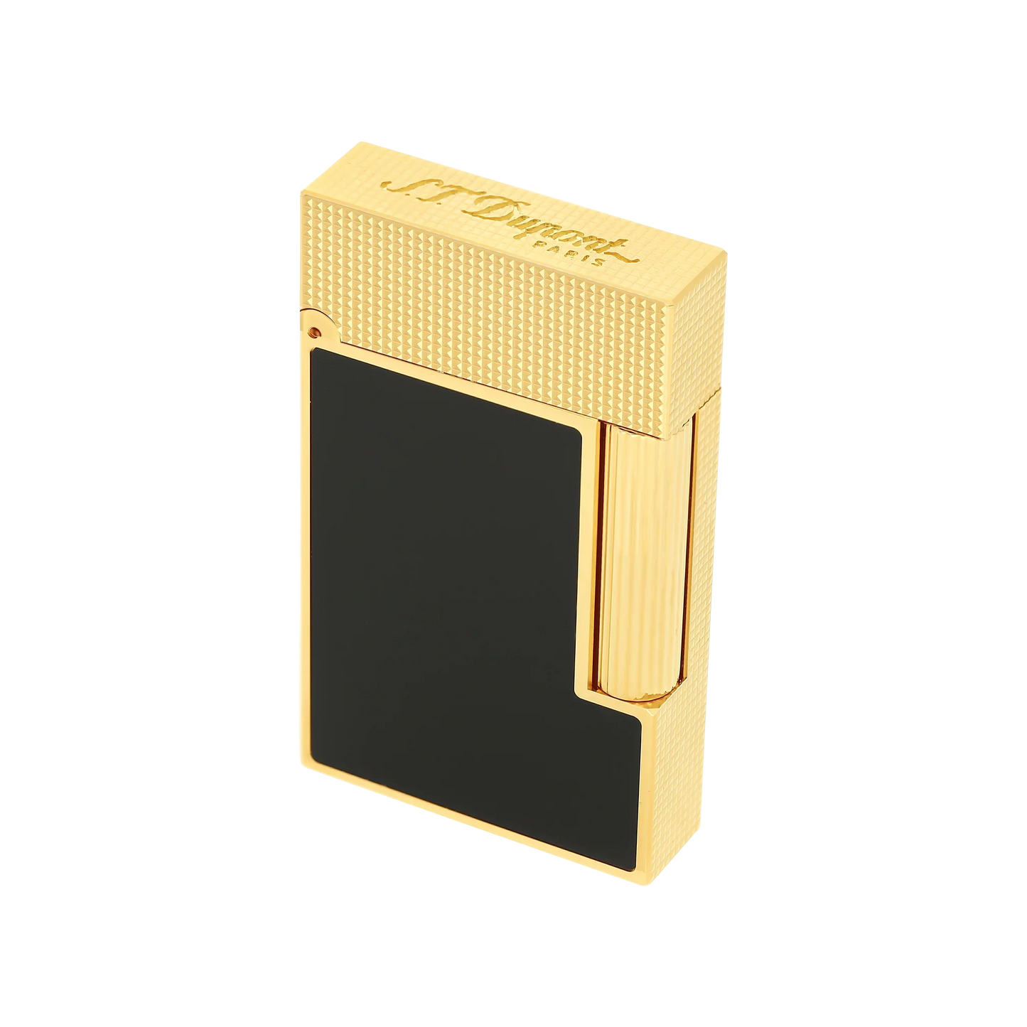 S.T. DUPONT Ligne 2 Micro Diamond Head Black Lighter/Briquet C16601