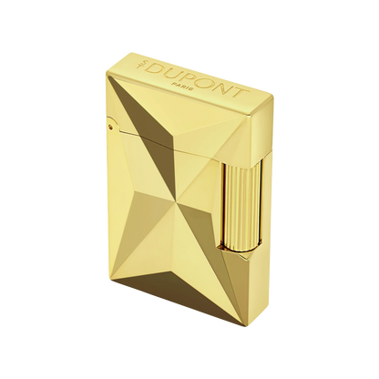 S.T. DUPONT Ligne 2 Small Fire X Gold Lighter/Briquet C18611