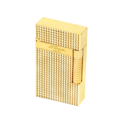 S.T. DUPONT Le Grand Diamond head Lighter Gold Lighter/Briquet C23009