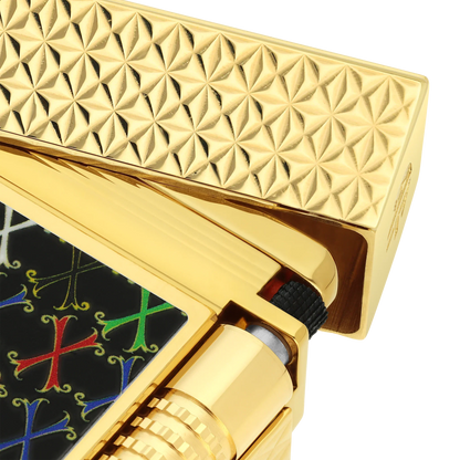 S.T. Dupont Le Grand Fuente Multicolour Lacquered Lighter/Briquet C23060CL