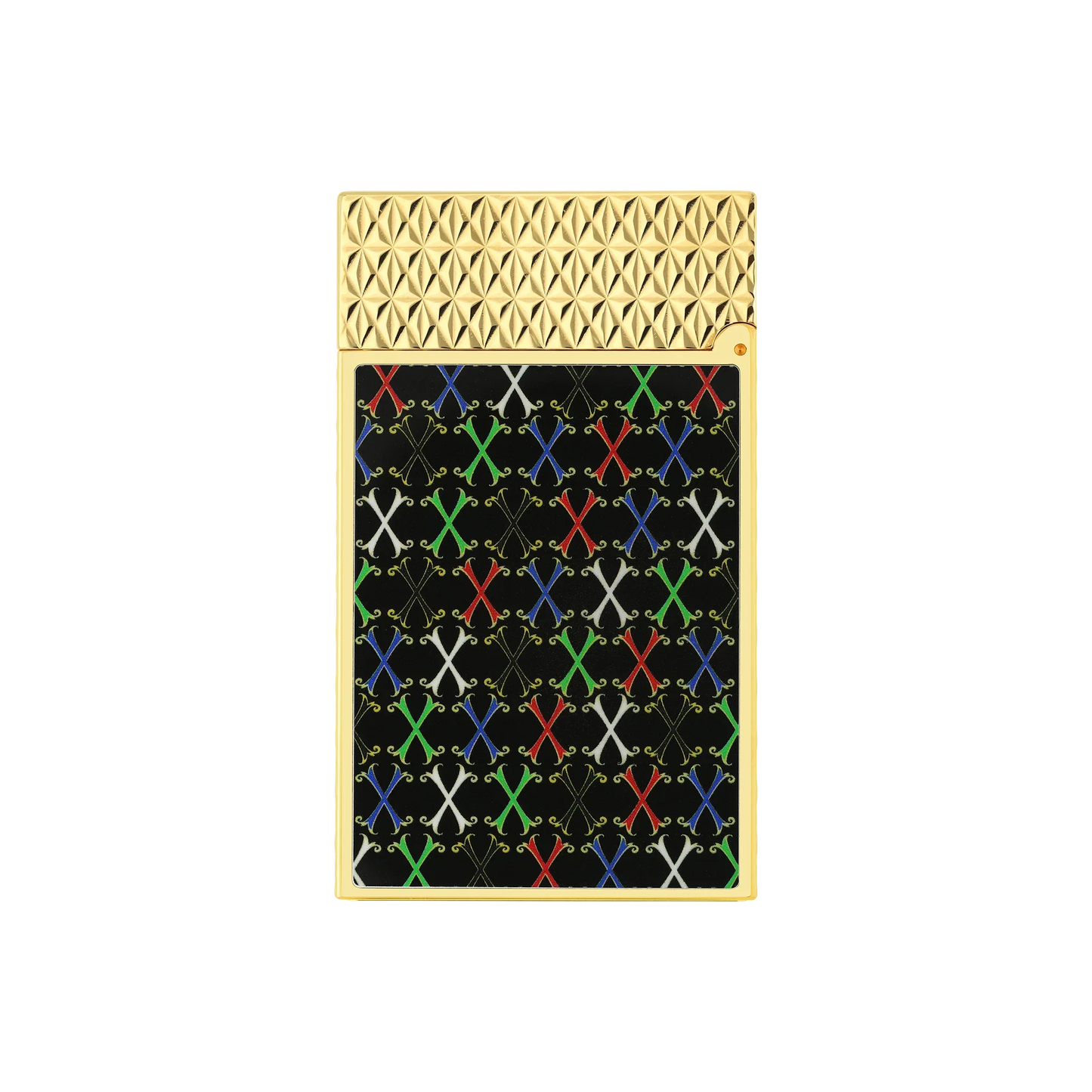 S.T. Dupont Le Grand Fuente Multicolour Lacquered Lighter/Briquet C23060CL