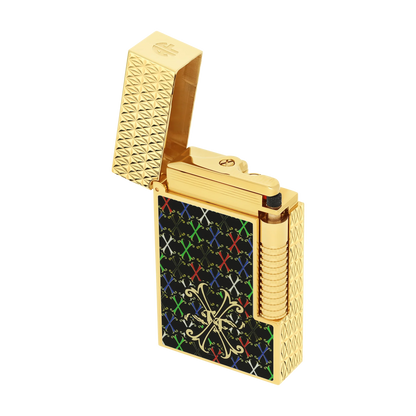 S.T. Dupont Le Grand Fuente Multicolour Lacquered Lighter/Briquet C23060CL