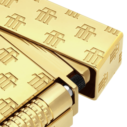 S.T. DUPONT Le Grand Trinidad Gold Lighter/Briquet C23077