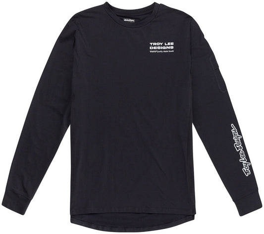 Troy Lee Designs Ruckus Long Sleeve Ride Tee – Factory Carbon Medium