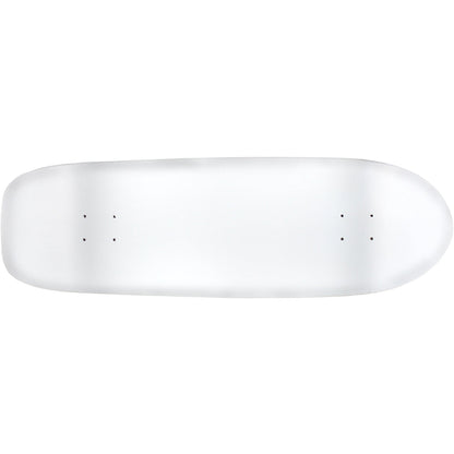 Moose Old School Deck 10" x 33" White with Griptape